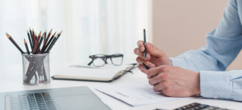 Procedure and form for registering rental contracts